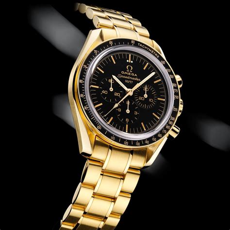 omega speedmaster minited editions|Omega Speedmaster 50th anniversary gold.